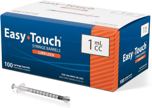 802010 EasyTouch Luer Lock Barrel (TB), 1 mL
