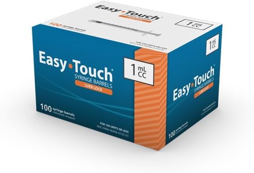 802010 EasyTouch Luer Lock Barrel (TB), 1 mL