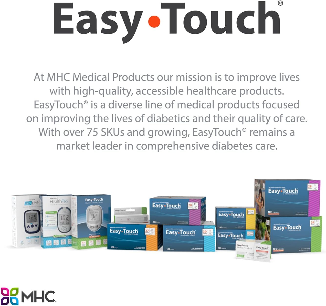 830561 EasyTouch® Pen Needles - 100 count, 30G, 5/16" (8mm)