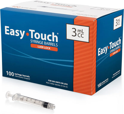 802030 EasyTouch Luer Lock Barrel (TB), 3 mL